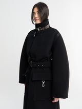Lemaire - Duffle Coat in Black