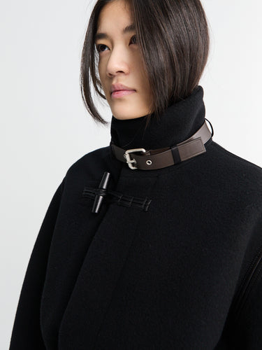 Lemaire - Duffle Coat in Black