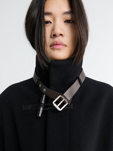 Lemaire - Duffle Coat in Black