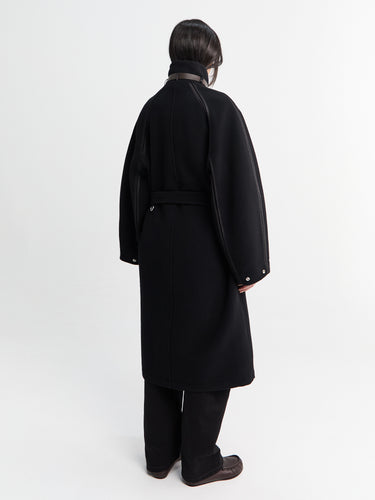 Lemaire - Duffle Coat in Black
