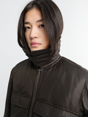 Lemaire - Bomber Jacket in Espresso