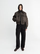 Lemaire - Bomber Jacket in Espresso