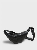Lemaire - Small Croissant Bag in Black