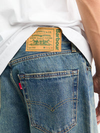 Levi's - Levi's x Barbour 568 Loose Jeans in Dark Indigo