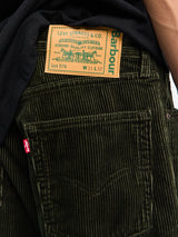 Levi's - Levi's x Barbour 578 Pleated Rosin Jeans in Black