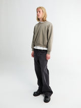 Lady White Co. - Mini Crewneck in Anvil Grey