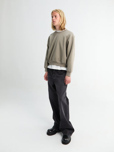 Lady White Co. - Mini Crewneck in Anvil Grey