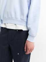 Lady White Co. - Mini Crewneck in Pale Blue