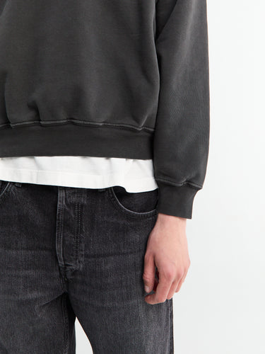 Lady White Co. - Mini Crewneck in Pigment Charcoal