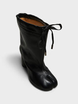 Maison Margiela - Tabi Drawstring Ankle Boots in Black