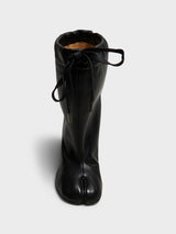 Maison Margiela - Tabi Drawstring Ankle Boots in Black