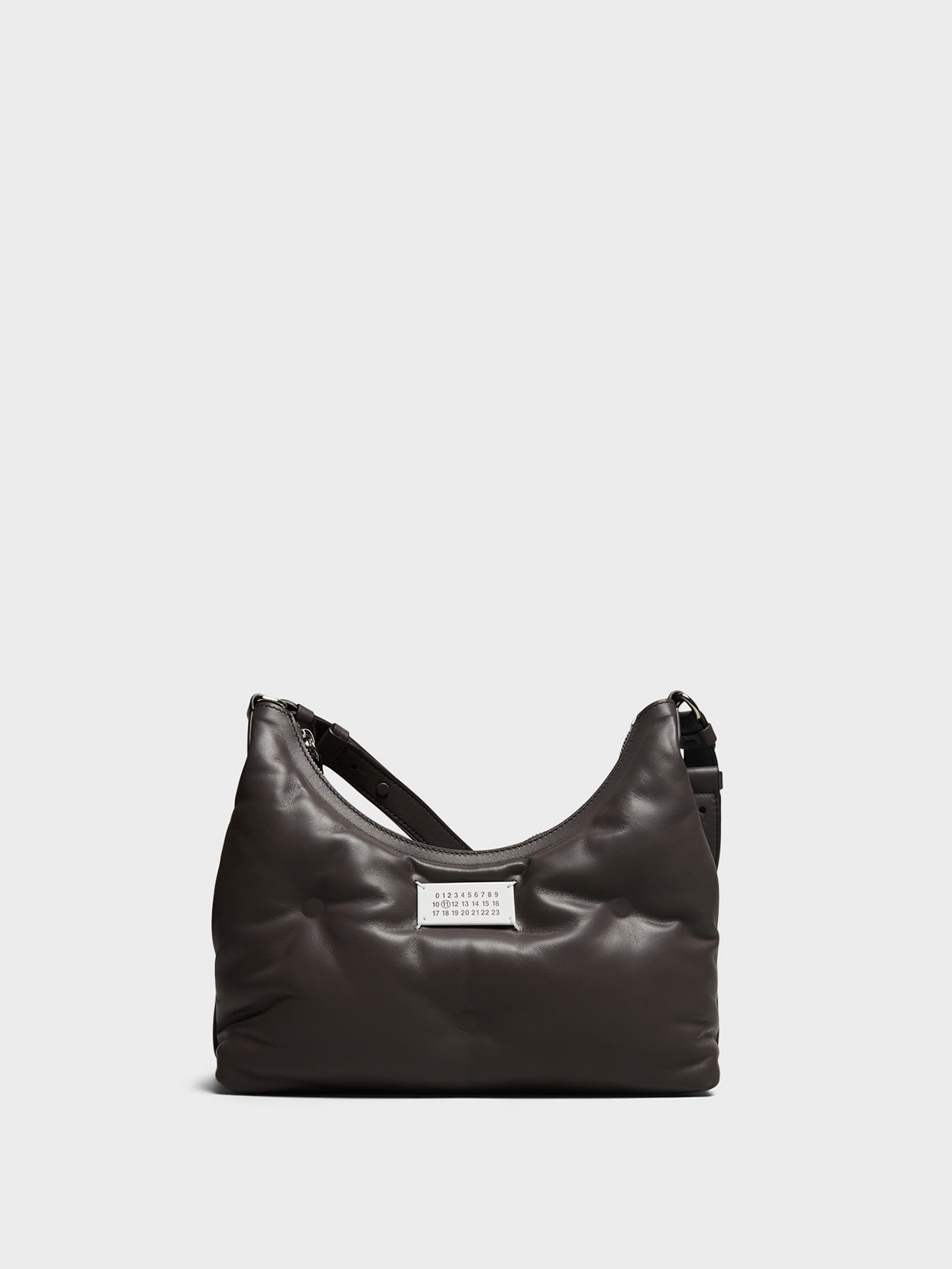 Maison Margiela - Small Glam Slam Hobo Bag in Elephant