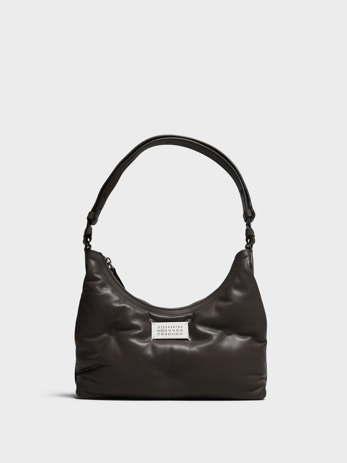 Maison Margiela - Small Glam Slam Hobo Bag in Elephant