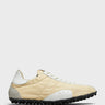 Maison Margiela - Sprinters Low Top Sneakers in Yellow Pale, White and Antique White