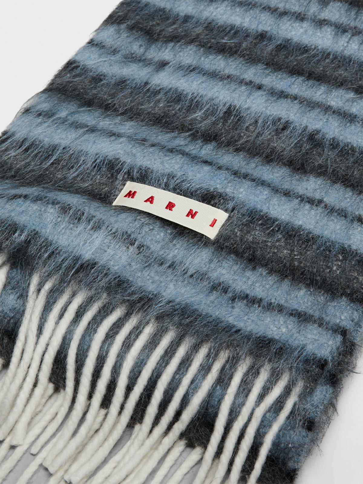 Marni - Scarf in Leaden Blue