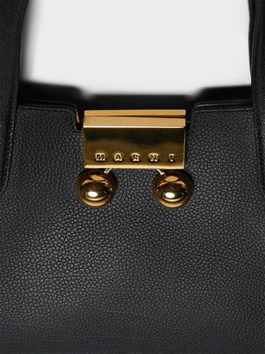 Marni - Medium Trunkaroo Tote Bag in Black