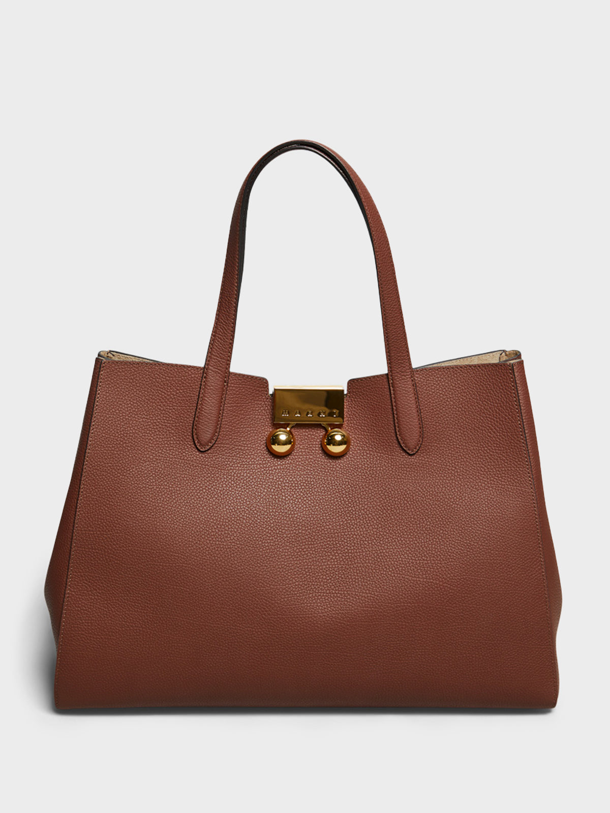 Marni - Medium Tote Bag in Wild Cherry