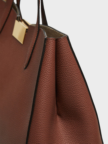 Marni - Medium Trunkaroo Tote Bag in Wild Cherry