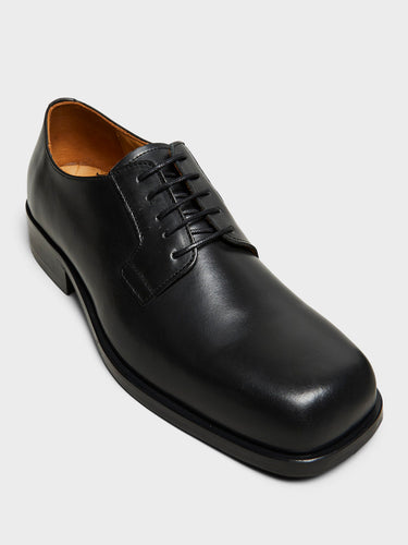 mfpen - Event Derby Shoes in Black Crust