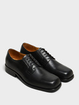 mfpen - Event Derby Shoes in Black Crust