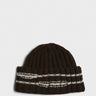 mfpen - Court Beanie in Dark Brown