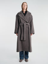 mfpen - Auditor Coat in Ash Brown