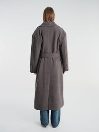 mfpen - Auditor Coat in Ash Brown