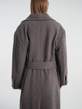 mfpen - Auditor Coat in Ash Brown