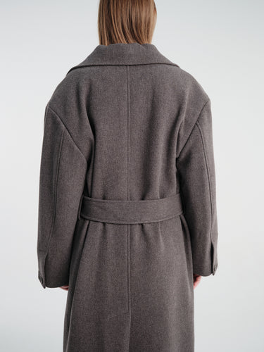 mfpen - Auditor Coat in Ash Brown