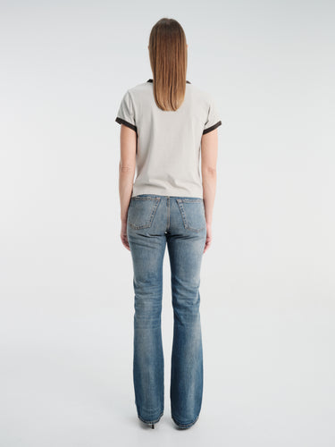mfpen - Ringer Tee in Washed Clay