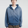 mfpen - Rehearsal Zip Hoodie in Faded Navy