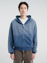 mfpen - Rehearsal Zip Hoodie in Faded Navy