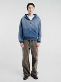 mfpen - Rehearsal Zip Hoodie in Faded Navy