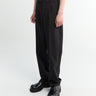 mfpen - Formal Trousers in Black Tropical Wool