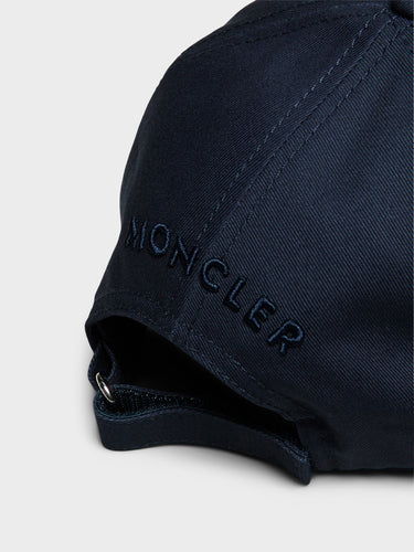 Moncler - Baseball Cap in Navy