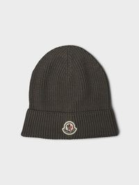 Moncler - Berretto Tricot Beanie in Green