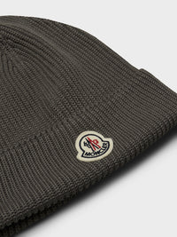Moncler - Berretto Tricot Beanie in Green