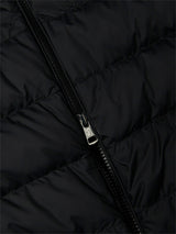 Moncler - Padded Zip-Up Cotton Cardigan in Black