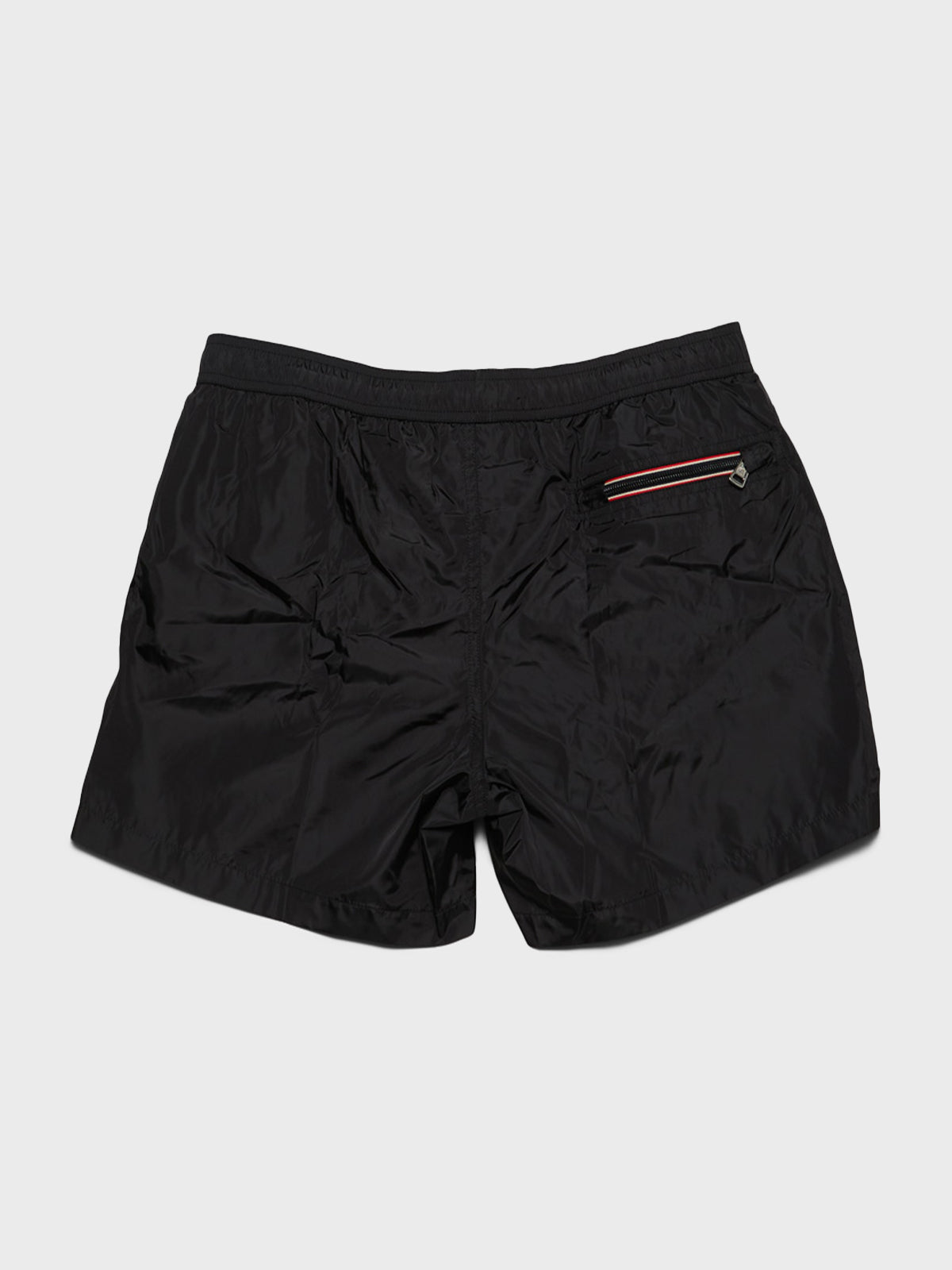 Moncler - Logo Patch Swim Shorts in Black