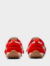 Nike - W Jacquemus Moon Shoe SP Sneakers in University Red, Cashmere, Bicycle Yellow, Gum Light Brown, Stormblue and Hydrogen Blue