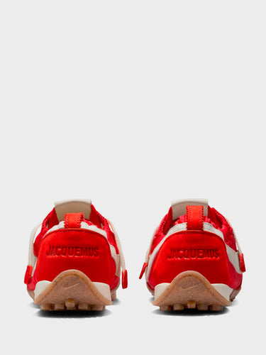 Nike - W Jacquemus Moon Shoe SP Sneakers in University Red, Cashmere, Bicycle Yellow, Gum Light Brown, Stormblue and Hydrogen Blue