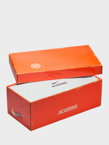 Nike - W Jacquemus Moon Shoe SP Sneakers in University Red, Cashmere, Bicycle Yellow, Gum Light Brown, Stormblue and Hydrogen Blue