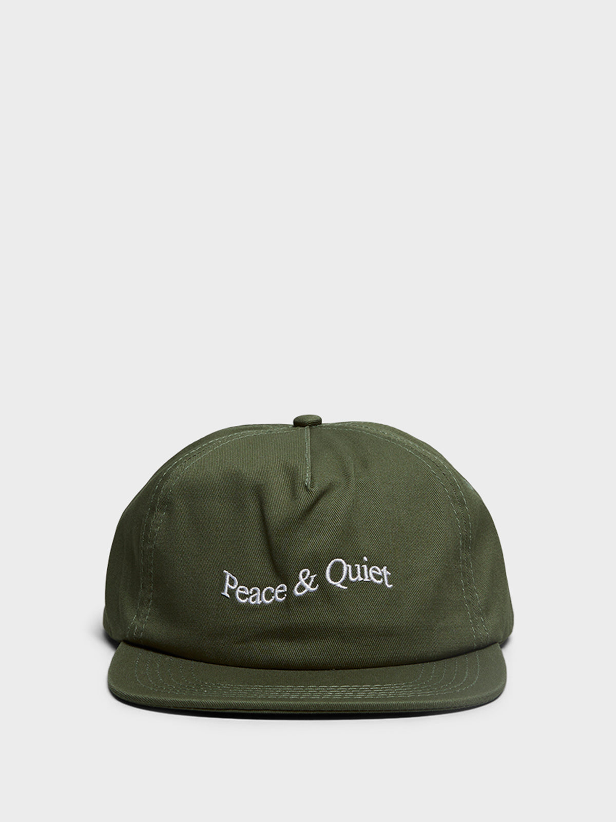 Museum of Peace & Quiet - WORDMARK 5 PANEL HAT in Olive