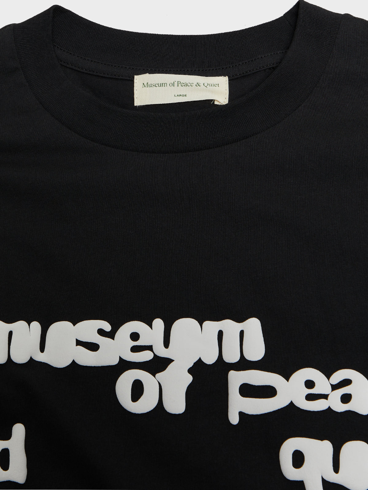 Museum of Peace & Quiet - Sponge Longsleeved T-Shirt in Black