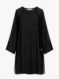 Gimaguas - Lorelai Sheer Mini Dress in Black