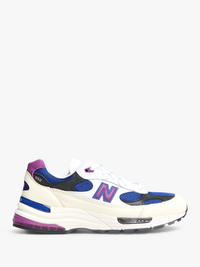 New Balance - 992 Sneakers in Team Royal and Purple Fuschia