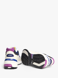 New Balance - 992 Sneakers in Team Royal and Purple Fuschia