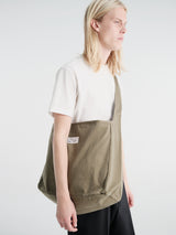 Neighborhood - HBT Newspaper Bag in Olive Drab