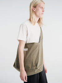 Neighborhood - HBT Newspaper Bag in Olive Drab