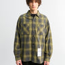 Neighborhood - Hombre Check Shirt in Charcoal